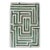 Walk the maze with the Anatolia geometric handmade rug design, named after the birthplace of the ancient word for...