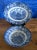 1970s Staffordshire Liberty Blue Oval Serving Dish and Bowl Set- 2 Pieces For Sale In Los Angeles - Image 6 of 6