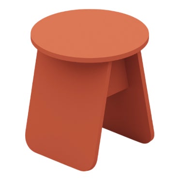 Terracotta Momoko Side Table from Emko For Sale