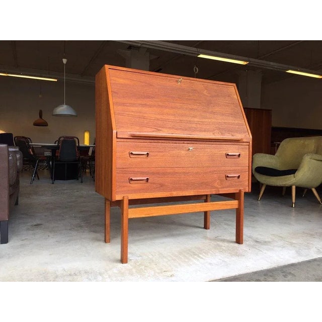 Original 50s 60s! Made in Denmark! Great shade! Beautiful 60s Iversen secretary from Denmark for your Stuga! The secretary...