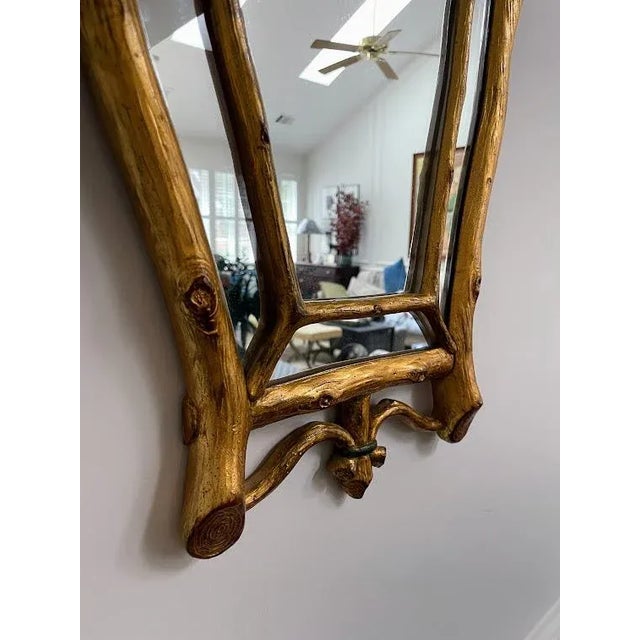 Vintage Carver's Guild Rooster Mirror For Sale In Washington DC - Image 6 of 9