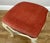 Vintage French Upholstered Ottoman For Sale - Image 11 of 13