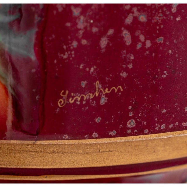 Royal Vienna Style Porcelain Covered Vase For Sale - Image 4 of 5