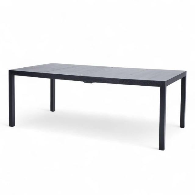 Mid-Century Modern Edward Wormley for Dunbar Mid Century Expanding Mahogany Dining Table With 2 Leaves For Sale - Image 3 of 14