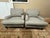 Design Plus Gallery presents a Pair of the Essex Lounge Armchairs from Crate & Barrel. The pair of chairs has gray...