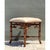 Vintage Faux Bamboo Wood Low Stool For Sale In West Palm - Image 6 of 12