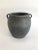 Rustic Black Gray Pottery Vase For Sale In Los Angeles - Image 6 of 6