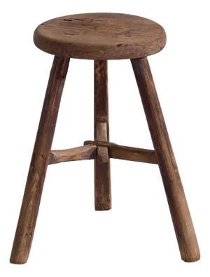 Antique Handmade Stool, 1900