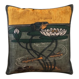 Exquisite Luxury Arts & Crafts Sofa Cushions – 1920s Design For Sale