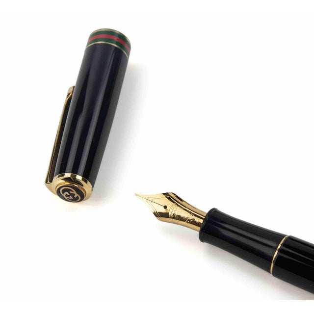 Vintage Fountain Pen in Metal from Gucci, 1980s For Sale - Image 9 of 10