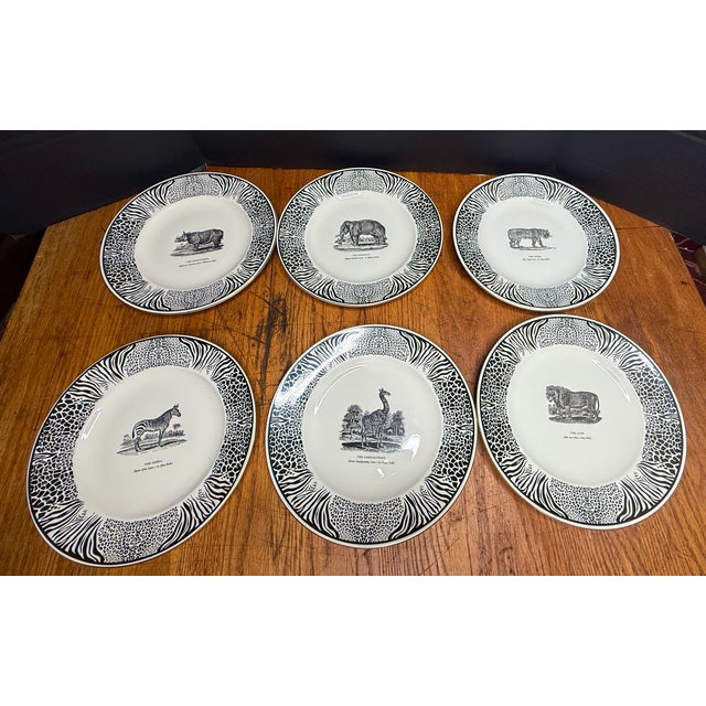 1970s Prinknash Bewick’s Beastes 24 PCS Dinnerware Set For Sale - Image 4 of 8