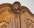 Vintage French Louis XVI Style Carved Oak 4-Door Wardrobe For Sale - Image 6 of 13