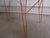 Modernist Architectural Style Painted Steel Cocktail Table Circa 1960 For Sale - Image 9 of 9