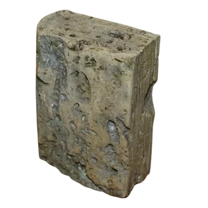 Carved Stone Library Book, 1900s