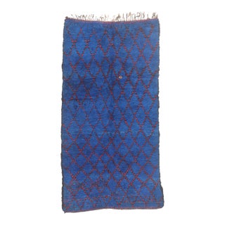 Vintage Beni MGuild Moroccan Rug, 06'02 X 11'09 For Sale