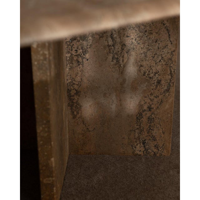 Vintage Travertine Coffee Table, 1970s For Sale - Image 9 of 18