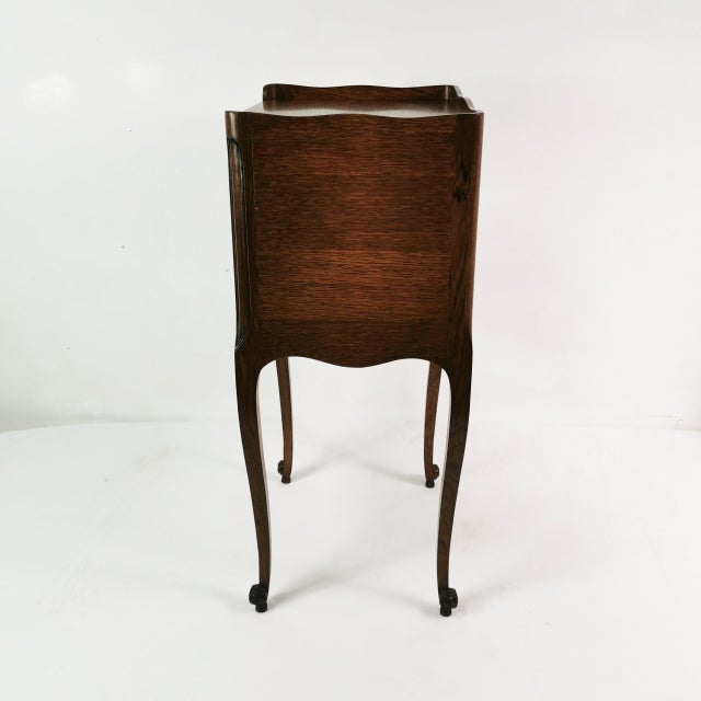 1950s Louis XV Style Cabinet with Drawer, France, 1950s For Sale - Image 5 of 16