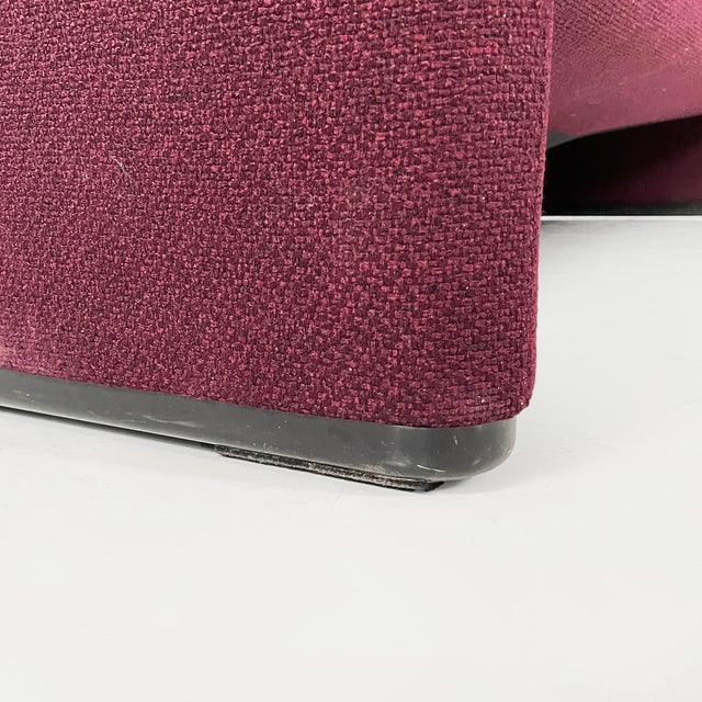 Modern Italian Brown Fabric Sofa by Vico Magistretti for Cassina, 1970s For Sale - Image 10 of 12