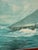 Johannes Holst Sailboat in Wind Original Artwork, Signed Circa 1959 For Sale - Image 10 of 12