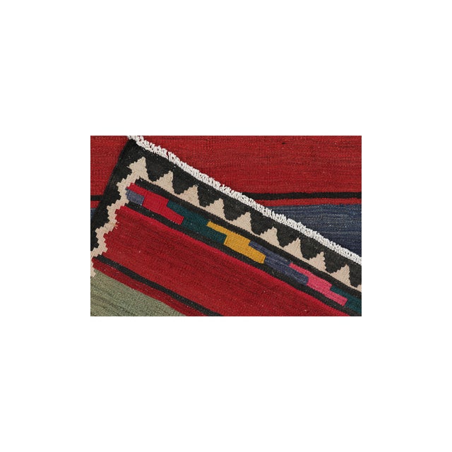 Vintage Northwest Persian Kilim With Stripes & Geometric Patterns by Rug & Kilim For Sale In New York - Image 6 of 6