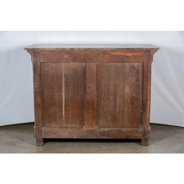 19th Century French Louis Philippe Walnut Commode For Sale - Image 11 of 11