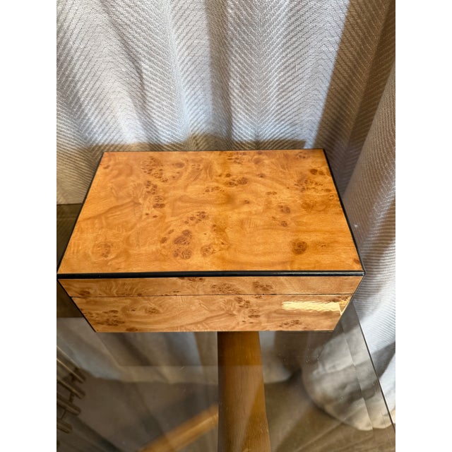 Biedermeier Wood Burlwood Box For Sale - Image 3 of 5