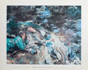 The Brook, John Singer Sargent Poster on Foamcore