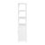 2020s Nora 32 in W. x 72 in. H Wood 3- Tier Etagere Bookcase, White For Sale - Image 5 of 8