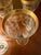 Antique Cambridge Etch 701 - 7" Water Goblets - Etched W/Gold Bands - Set of 8 For Sale - Image 10 of 18