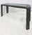 Postmodern Maitland-Smith Tessellated Marble Console Table, Beveled Glass and Brass Trim For Sale - Image 3 of 5
