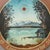 Rustic European Vintage Honor Shooting Target With Landscape and Lake Painting, Germany 1951 For Sale - Image 3 of 5