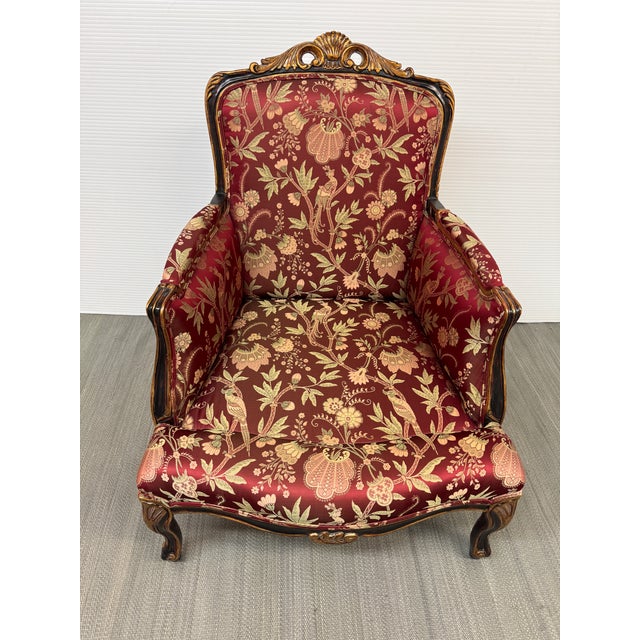 French Empire Style Bergère Armchair, Circa 1920's For Sale - Image 11 of 11