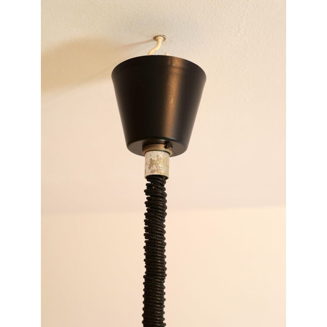 Vintage Yellow Adjustable Height Suspension, 1960s For Sale - Image 6 of 9