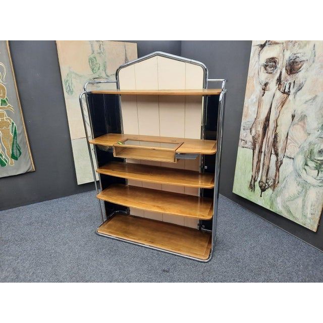 Art Deco Style Triumph Motorcycles Sales Shelf, 1970s For Sale - Image 15 of 15