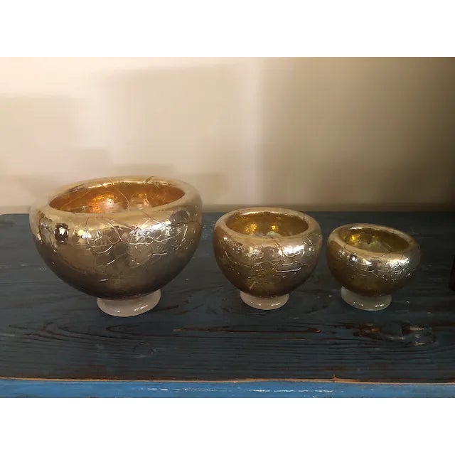 Glass 2000s Hand-Blown California Art Glasses- Set of 3 For Sale - Image 7 of 7