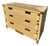 1990s John Hutton for Donghia Rattan and Mahogany Chest of Drawers For Sale