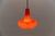 Vintage Orange Glass Hanging Lamp from Peill & Putzler, 1960s For Sale - Image 6 of 10