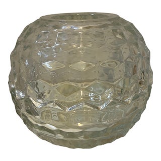 Vintage Home Interiors Glass Fairy Lamp For Sale