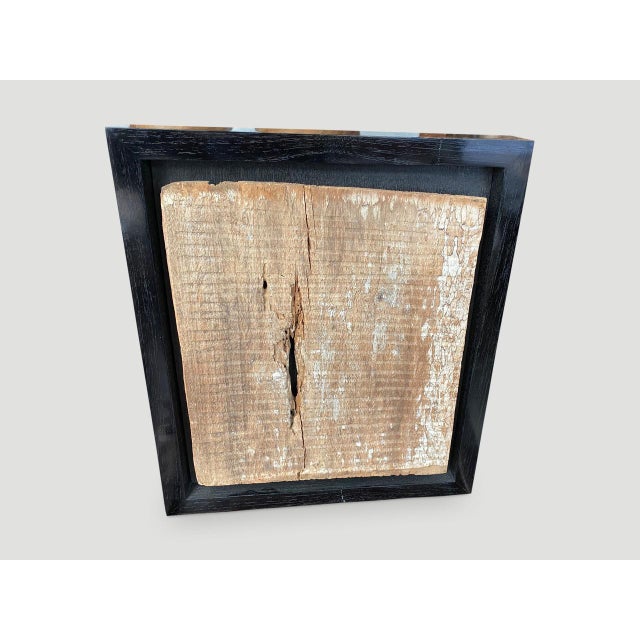 1900 - 1909 Antique Hand Carved Panel Framed For Sale - Image 5 of 5