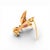 Vintage Brooch E. Wolfe and Co Signed and Numbered 18k Gold For Sale - Image 4 of 6