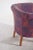 Purple Portuguese Little Low Lady Chair, 1980s For Sale - Image 8 of 10