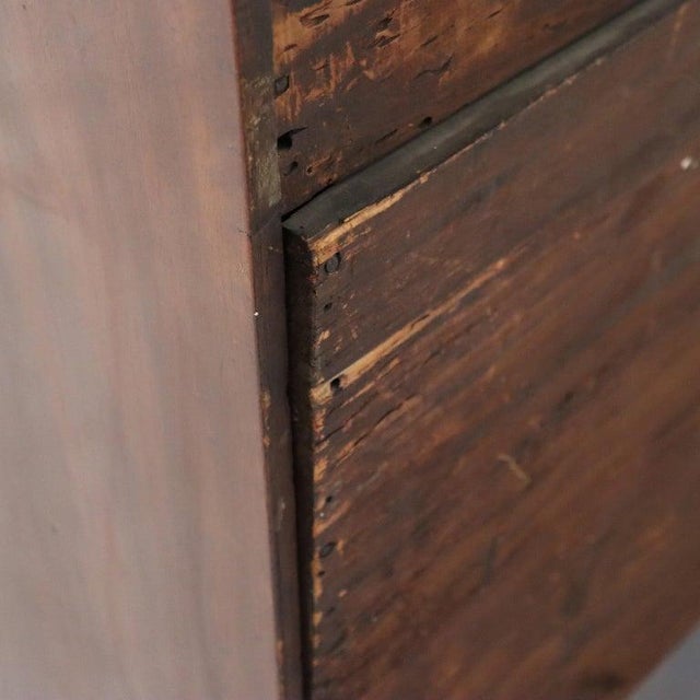 Diminuative Antique Federal Hepplewhite Mahogany & Inlay Secretary C1830 For Sale - Image 18 of 18