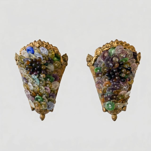 Cornucopia Wall Sconces in Murano Glass, Italy, 1980, Set of 2 For Sale - Image 17 of 17