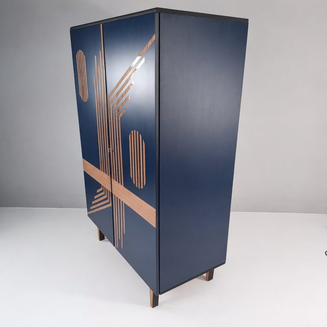 Vintage Wardrobe in Ash by Francisek Mezulanik, 1970s For Sale - Image 6 of 13