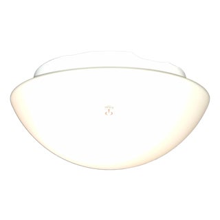 Vintage Wall Lamp with White Opal Glass Shade by Putzler, 2000s For Sale
