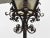 Large Italian Wrought Iron Outdoor Lamppost from Mazzucotelli, Italy, 1910s For Sale - Image 6 of 13