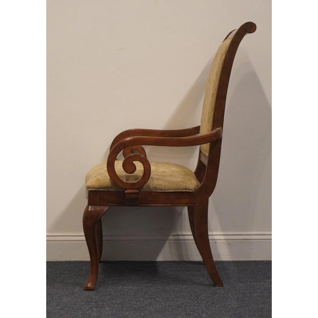 Early 21st Century Thomasville Furniture King Street Collection Contemporary Traditional Dining Arm Chair 42621 For Sale - Image 5 of 7