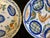 Blue Antique Spanish Faience Plate Set, Hand Painted, Catalonia, Circa 1900 For Sale - Image 8 of 16