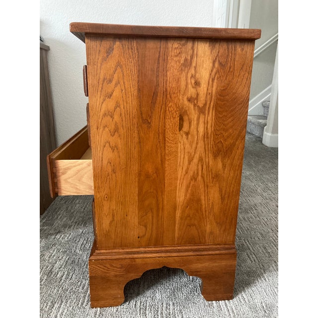1990s Vintage Keller Furniture Chestnut Creek Collection Solid Oak