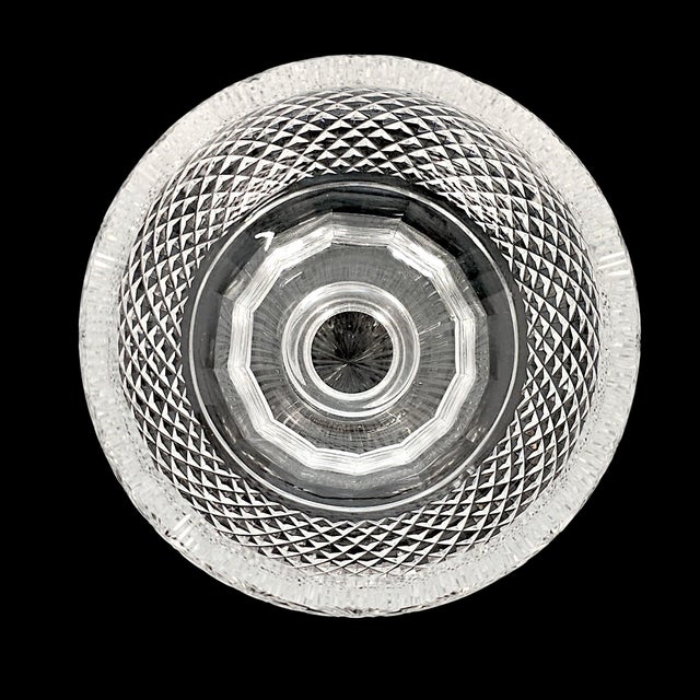 Late 20th Century Late 20th Century Waterford Prestige Heavy Cut Crystal Pedestal Bowl 5.25" For Sale - Image 5 of 9